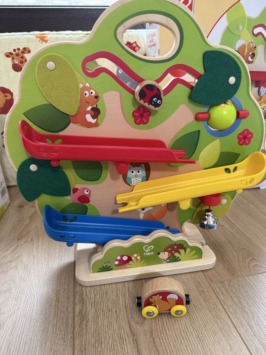 Дървена играчка Hape - Състезание за катерица