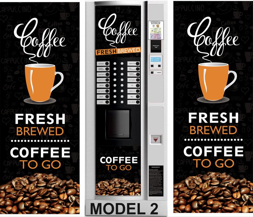 Colante / Autocolante automate cafea