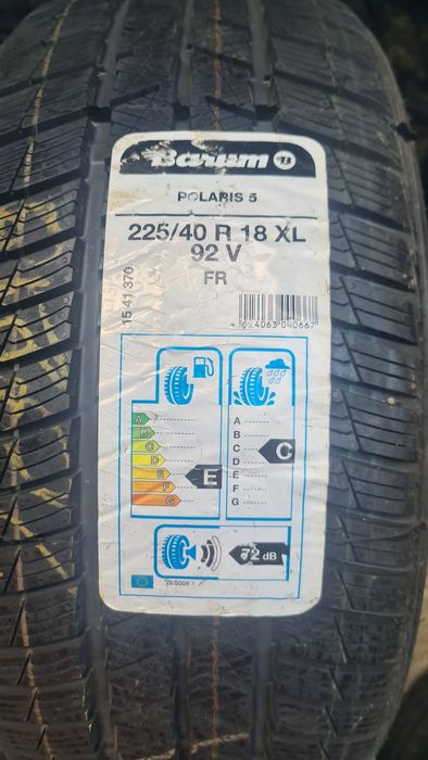 225 40 18 Barum 2 anvelope iarna noi