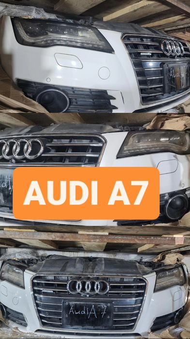 Ноускат AUDI A7 фары капот бампер решётка радиаторы, диффузор телевизо