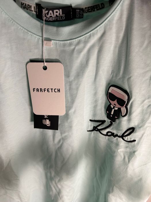 Тениска Karl Lagerfeld с етикет