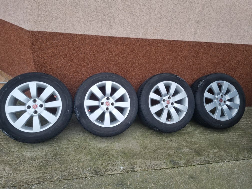 Jante Fiat, Alfa, Lancia  R16 4x98 cu anvelope vară 205/55R16