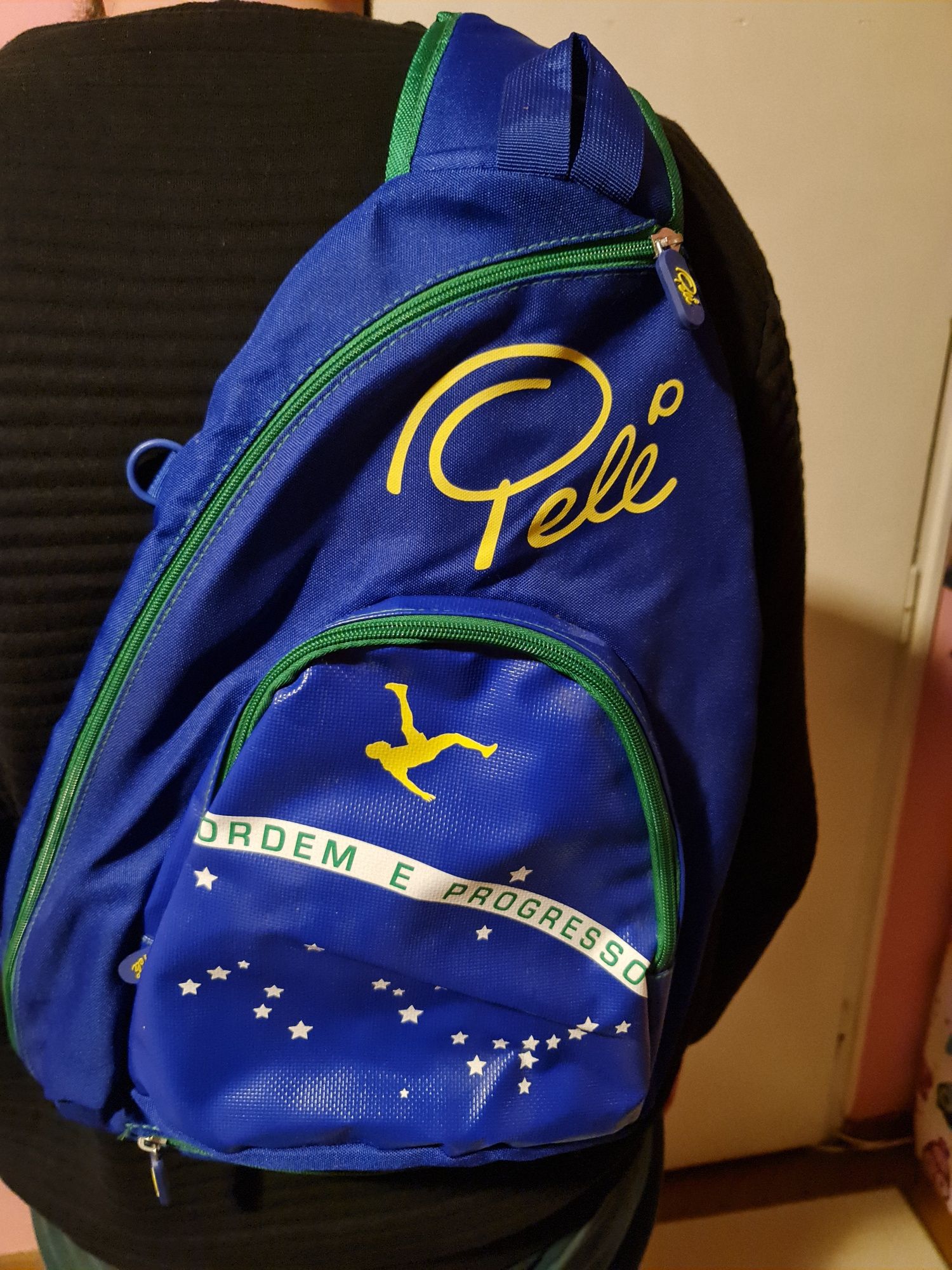 Раница " Pele Brazil National Team" нова, синя