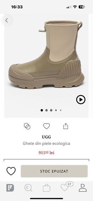 UGG noi ,nepurtate,originale,factura !!!