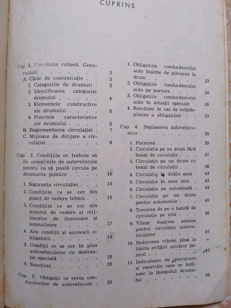 Vând Manual Reguli de circulație din anul 1979