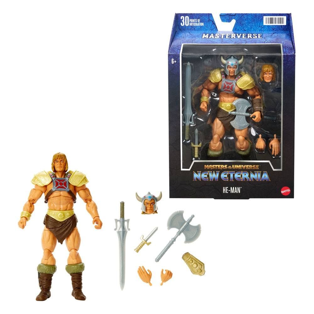 Figurina Masters of the universe - New Eternia - He-Man - Mattel