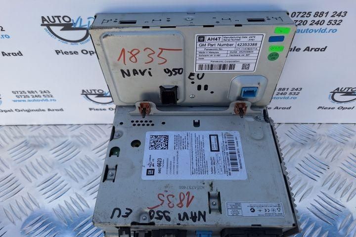 Navi 950 Europe display color Opel Zafira C