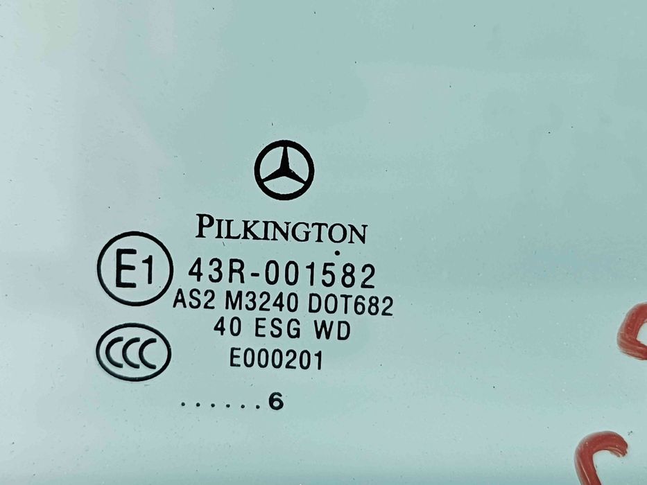 Geam fix usa stanga spate Mercedes Clasa C (W203) [Fabr 2000-2007]