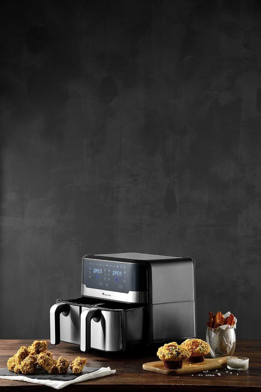 Фритюрник с горещ въздух/Еър фрайър/ Air Fryer Masterpro Rocket Duo 90