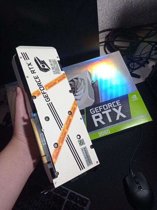 Rtx 3060 12gb igame ultra oc.