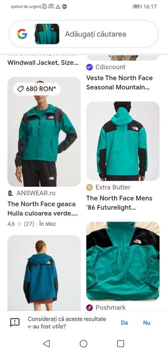 The North Face geaca windwall