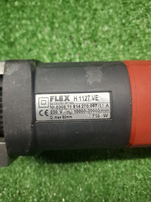 Прав шлайф на Flex H 1127 VE с обороти