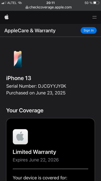 iPhone 13 128gb новый почти