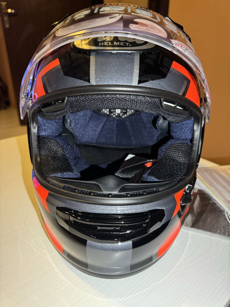 Каска Arai Quantic Robotik red S