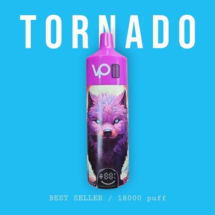 Pachet 2 x Vape Tornado 18000 fumuri - USB C