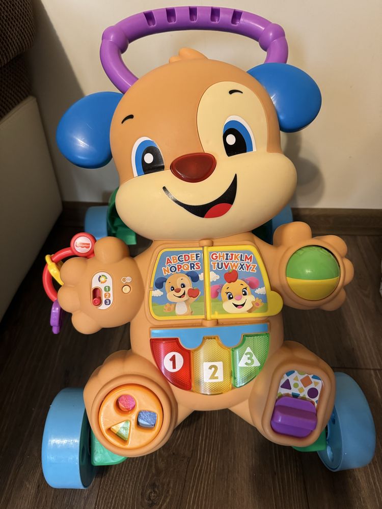 Детска проходилка уолкър Fisher Price Laugh & Learn - Кученце