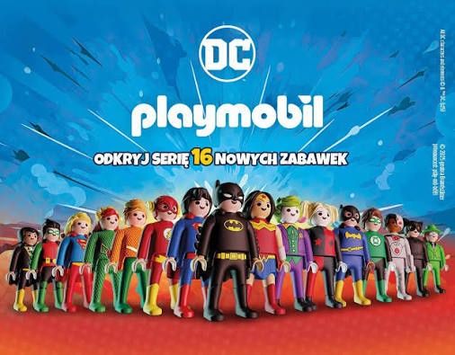 DC Playmobil Kinder surprise 16 броя фигурки