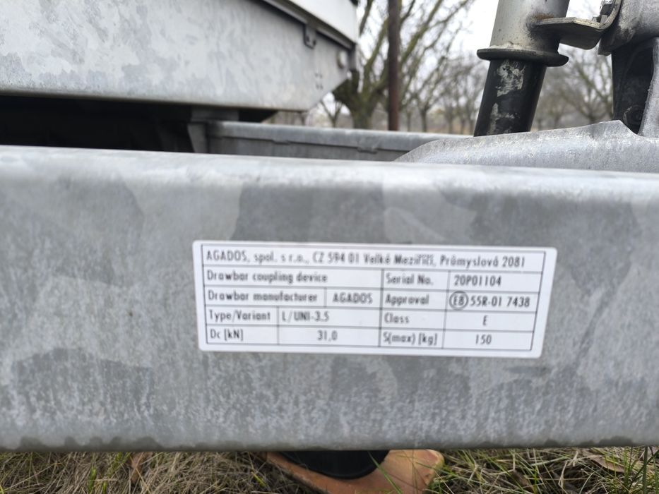 Remorcă mare de volum Agados Dona 57 – 2020 – din Germania, 6.490 €