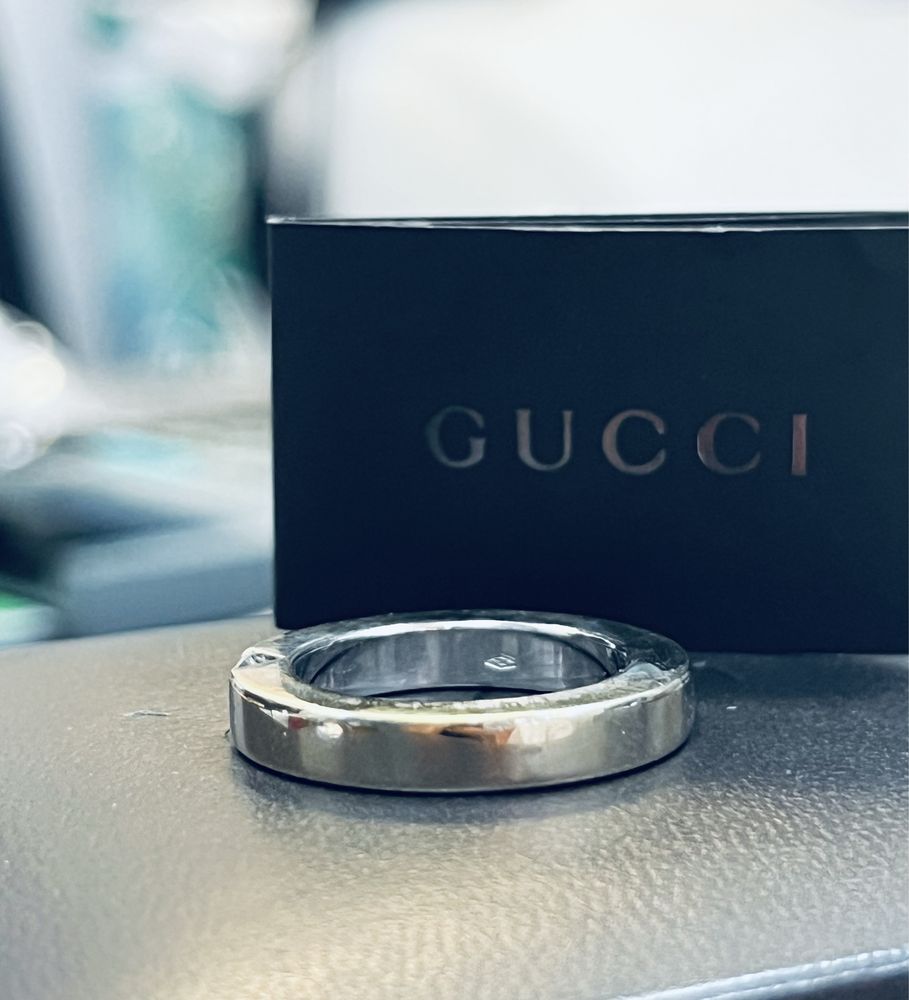 Марков златен пръстен Gucci