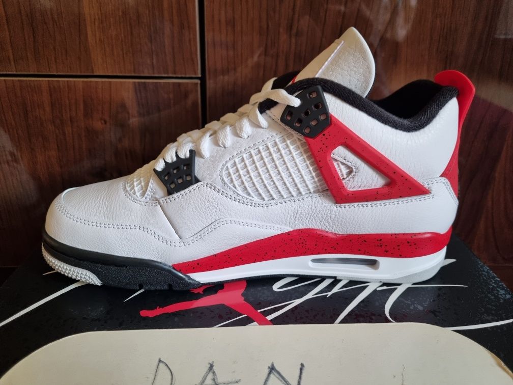 Jordan Retro 4 Red Cement 42 43 40