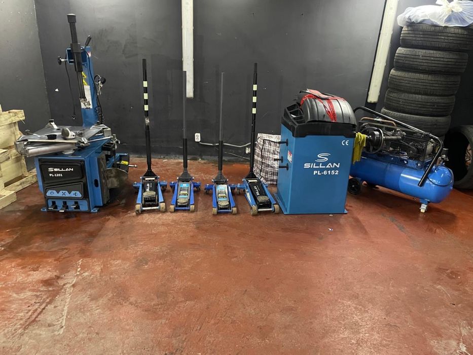 Готовый комплект для шиномонтажа -отличное состояние!