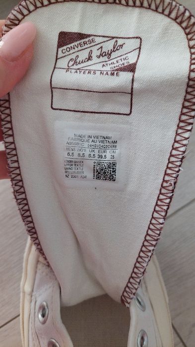 Conversii albi- converse club collection