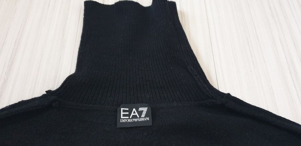 Emporio Armani EA7 Wool Knit - 50 / L  ОРИГИНАЛ! Мъжки Вълнен Поло Пул