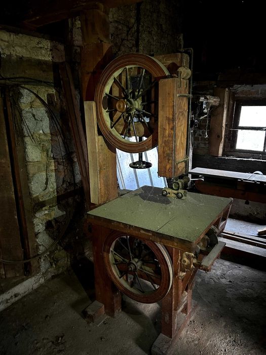 Комплект дърводелски машини – банциг, абрихт и вертикален циркуляр