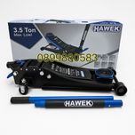 Нископрофилен крик крокодил  3,5 тона с педал  75 - 510 ММ HAWEK