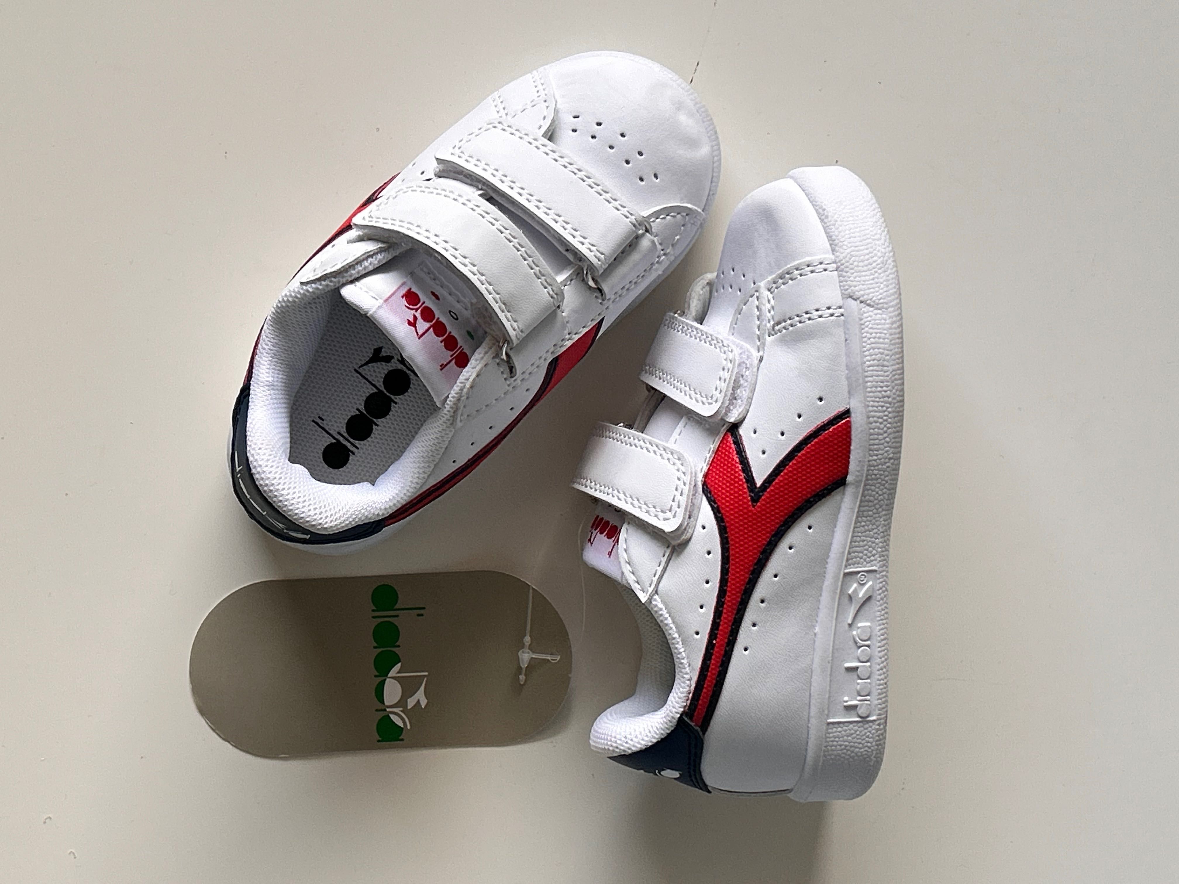 Нови детски маратонки Diadora  25 номер &  Hummel 26 номер