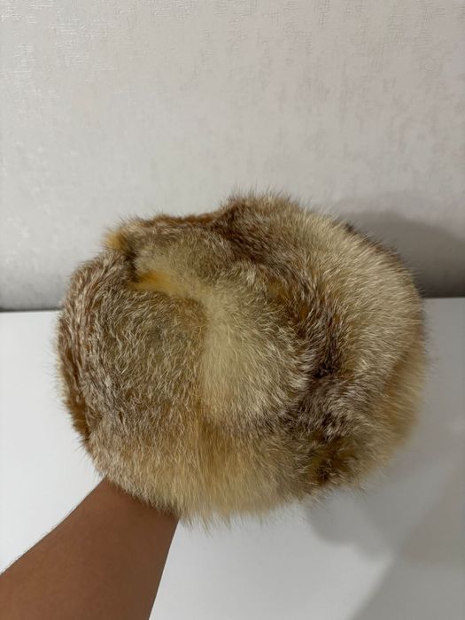 Шапка меховая из лисы