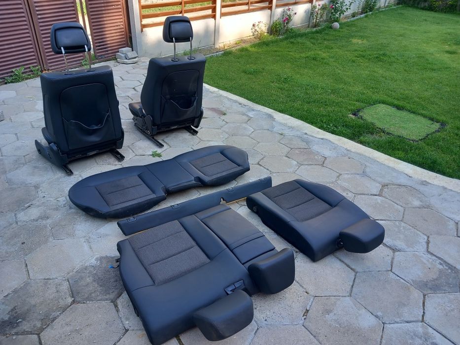 Продавам салон кожа+плат за мерцедес W212 КОМБИ