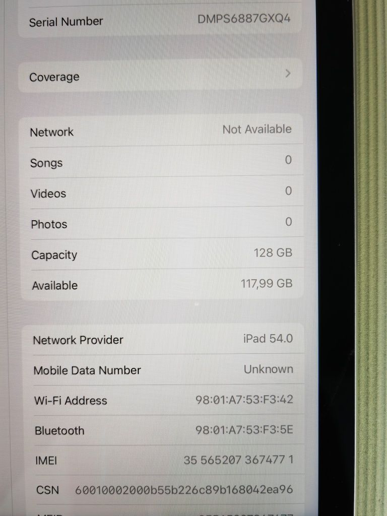 iPad Pro А1674 (9.7-inch), 128GB, Wi‑Fi + Cellular