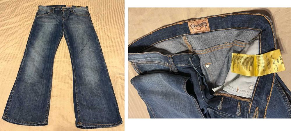 Vand blugi barbati mustang si wrangler noi - 4 modele