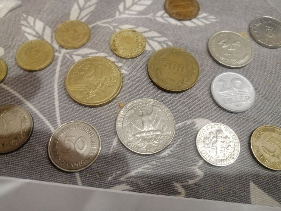 Старинни монети различни