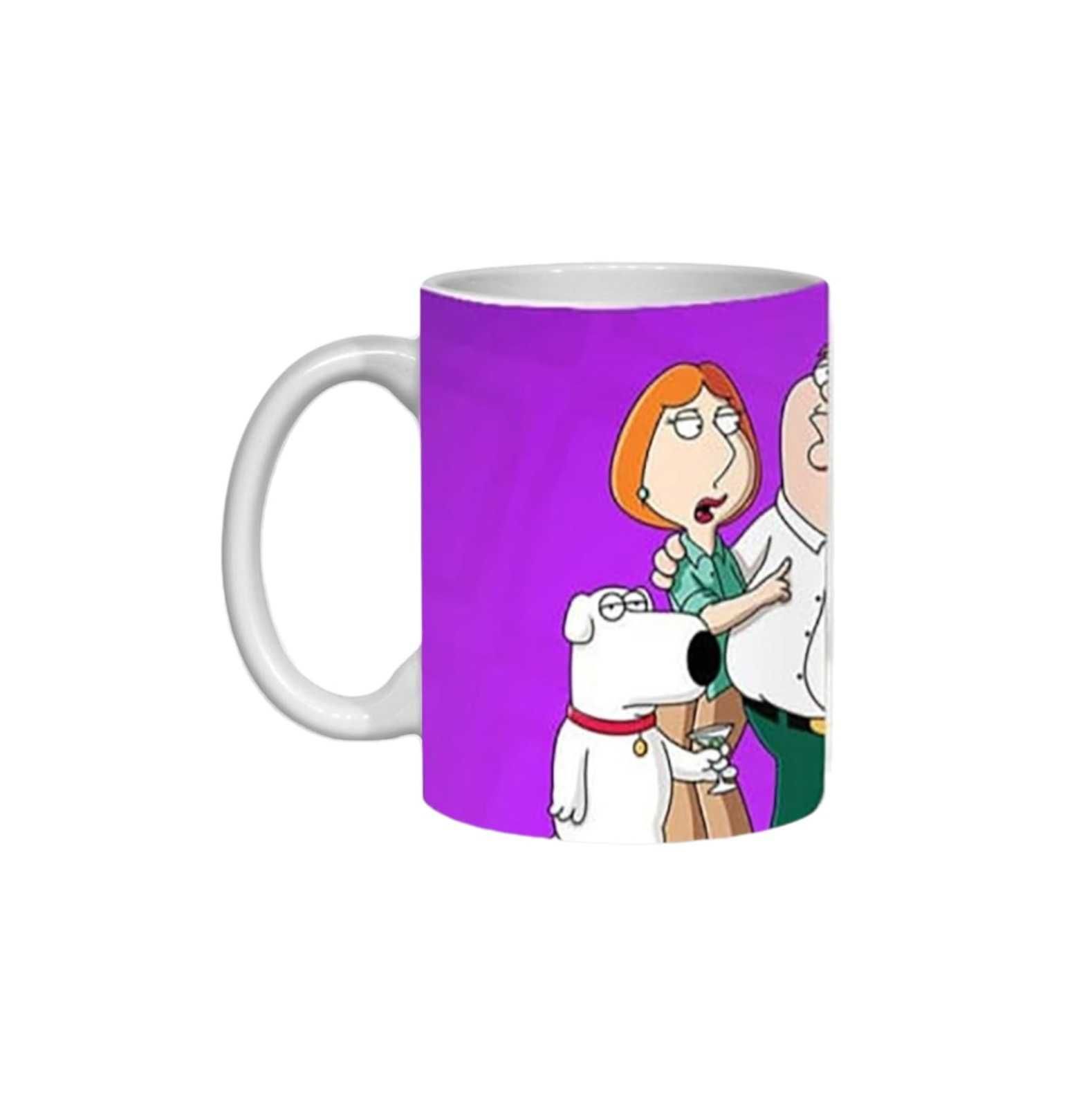 Cana personalizata, Family Guy , Ceramica, Alb, 350 ml