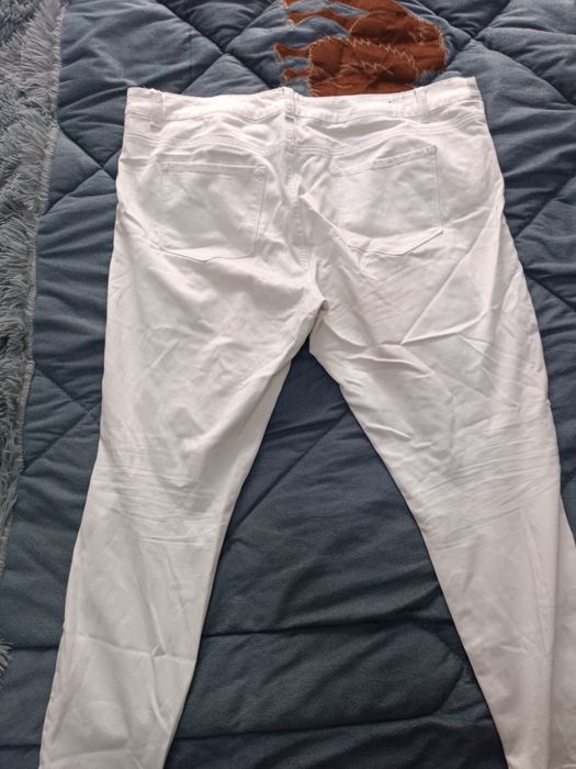 Брючки Белые джинса