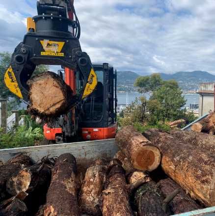 Graifer de sortare pentru excavatoare 3-5 ton