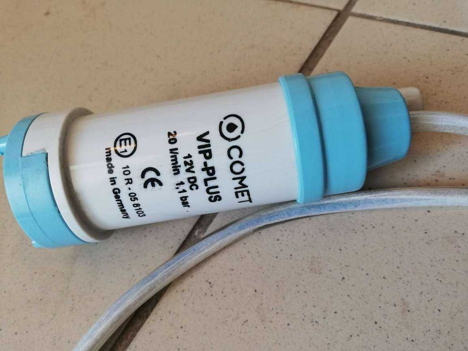 Pompa copil apa rulota Comet VIP camping Plus 20l/min 1,1 bar 12V
