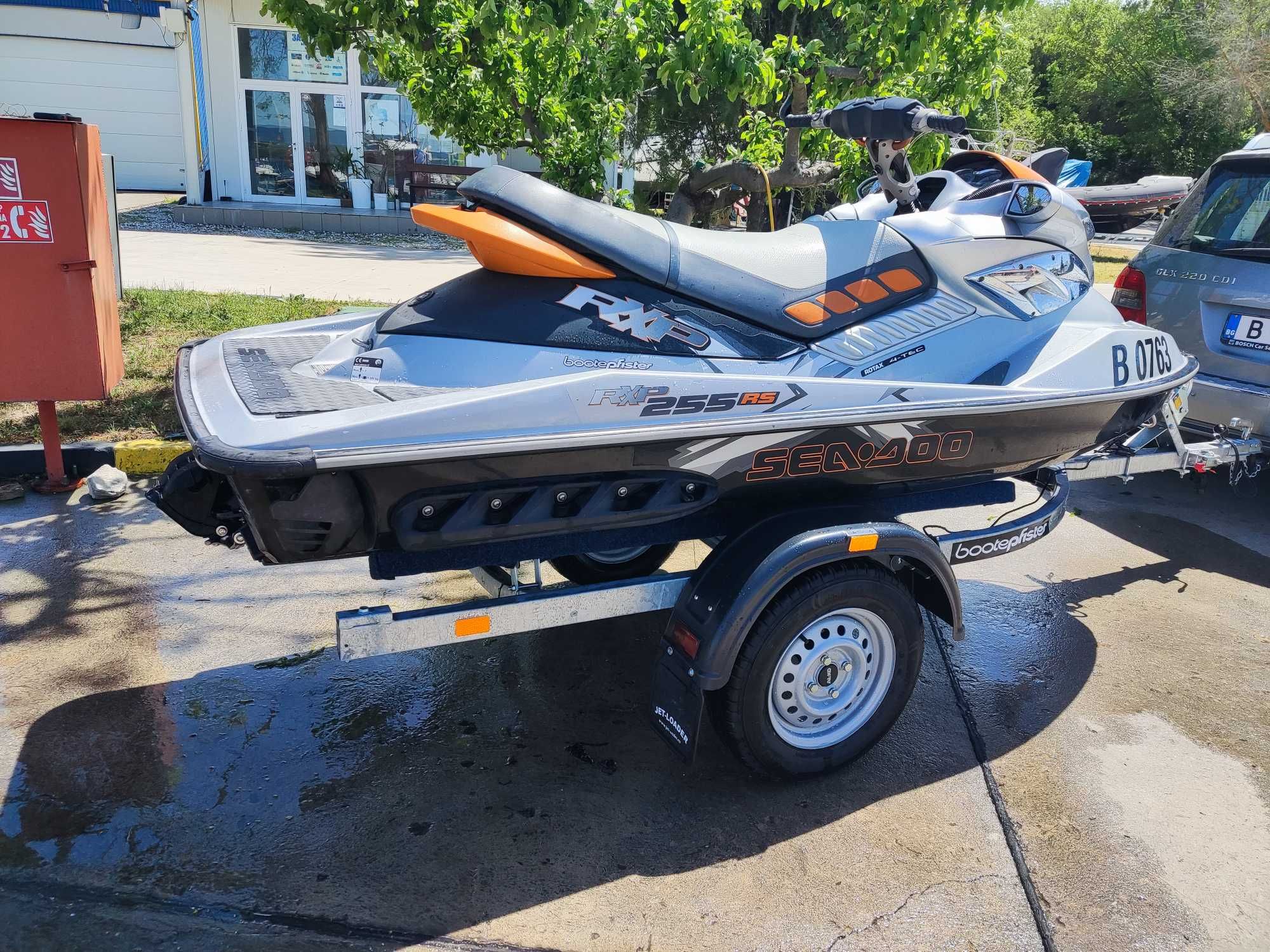 Джет Sea Doo RXP 255 RS комплект с чисто нов колесар регистриран.