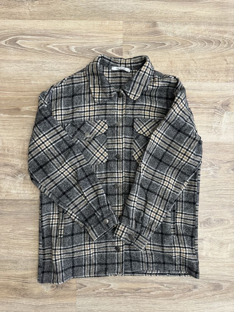 Рубашка в клетку QU STYLE