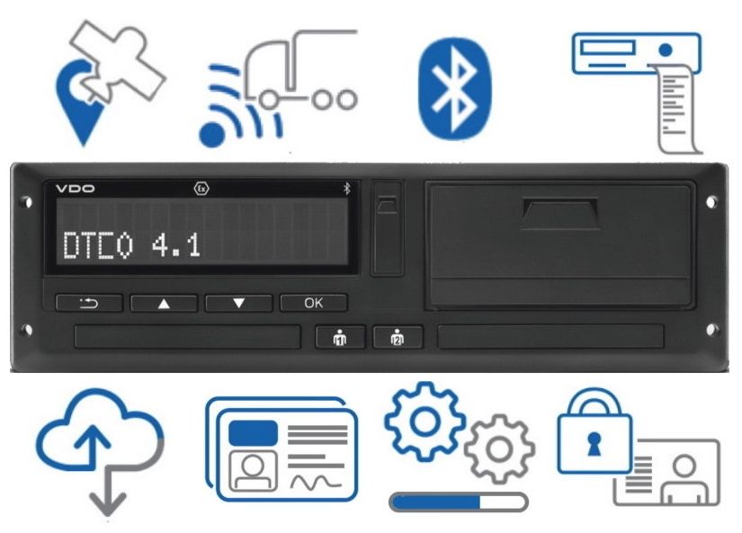 Tahograf inteligent VDO DTCO 4.1a