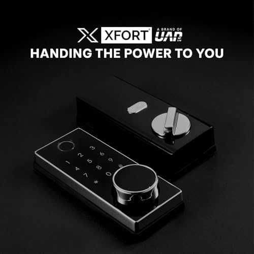 Нова Смарт брава XFORT за врата Пръстов отпечатък и кодово отключване