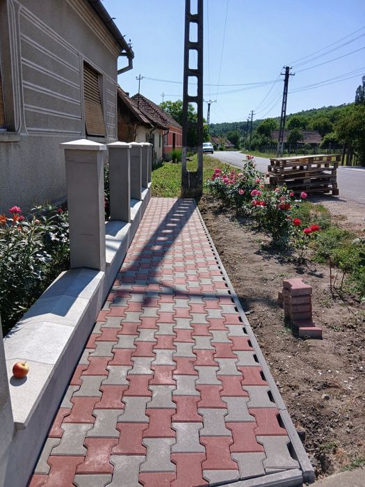 Montaj pavaje și garduri.