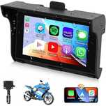 Безжичен CarPlay/AndroidAuto монитор  за мотоциклет