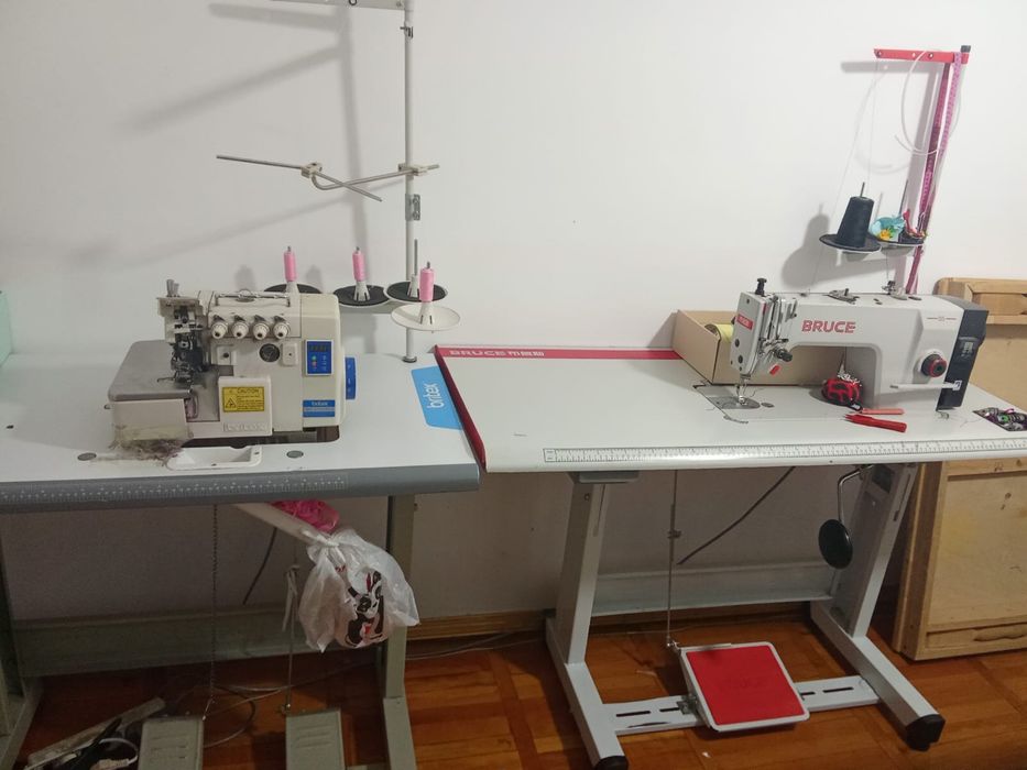 Швейная машинка и оверлог