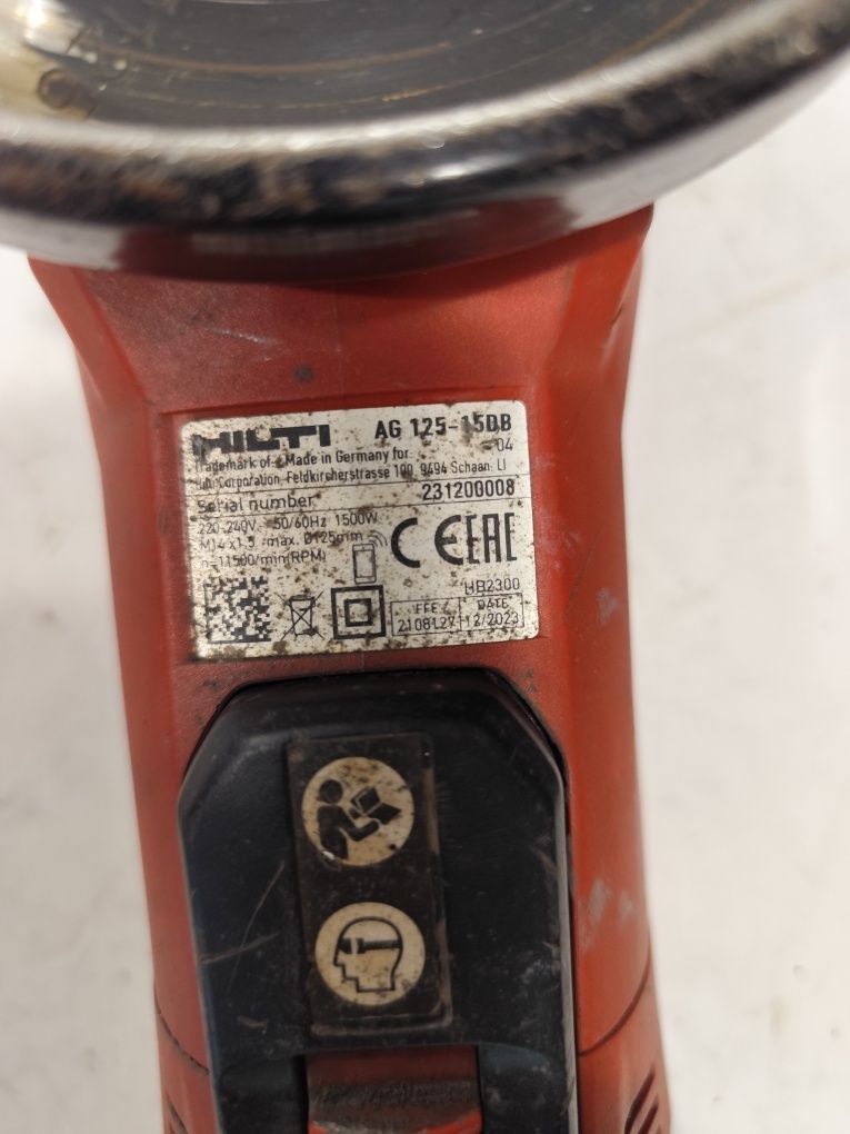Мощен ъглошлайф Хилти Hilti AG 125- 15DB