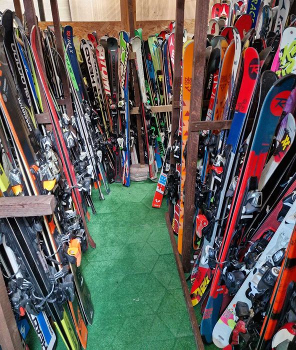 Ski copii si adulti clapari schiuri bete schi