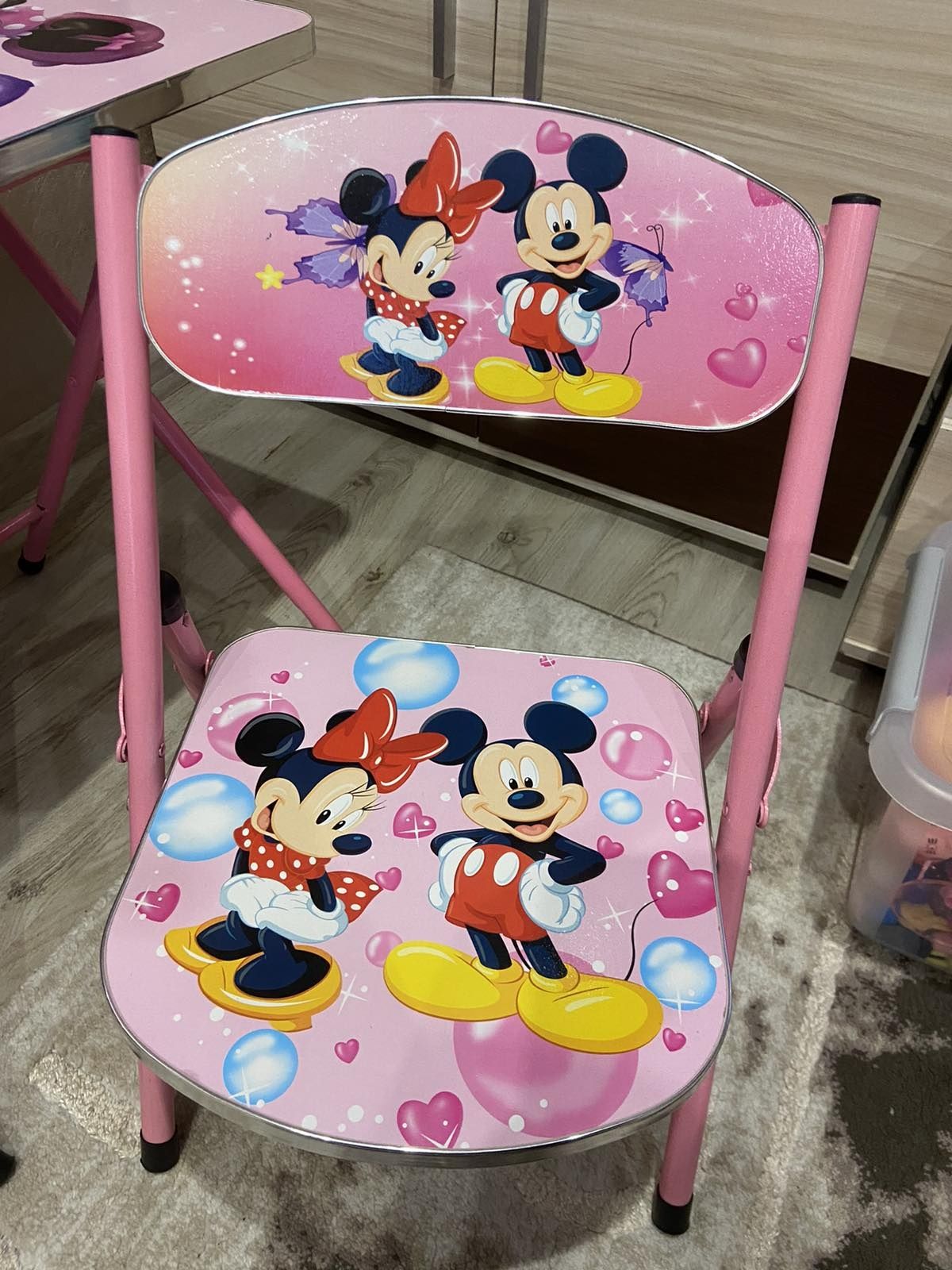 маса със столче-Mickey Mouse
