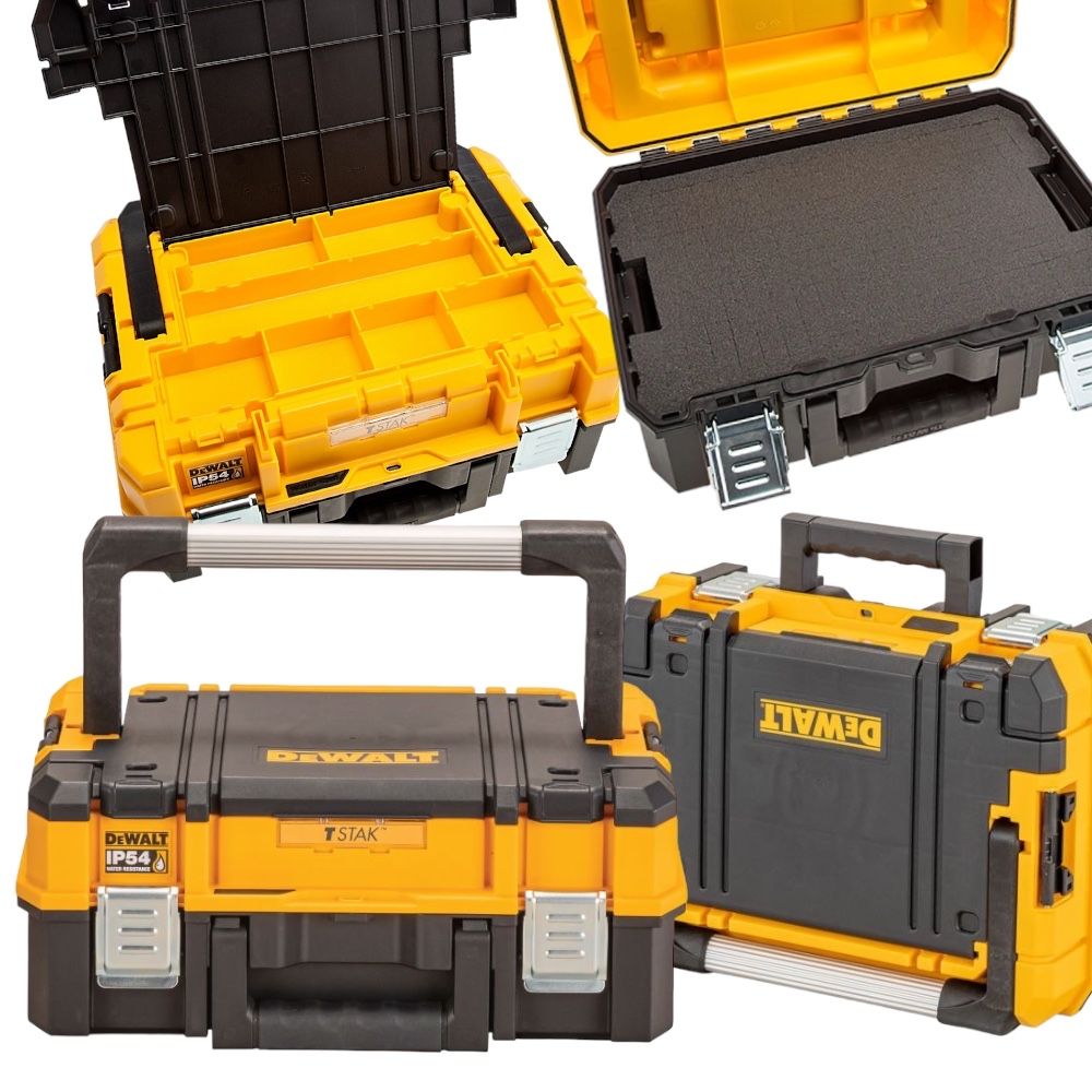 Куфар органайзер DeWALT DWST83344-1 TSTAK + мека подложка за машини